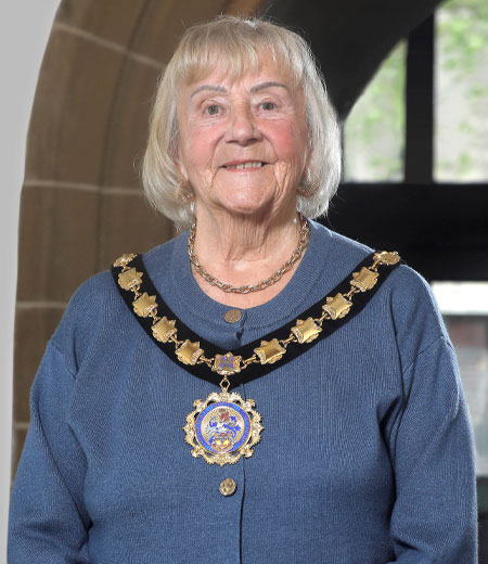 Maer y Rhyl 2026-2027:
Cynghorydd Joan Butterfield